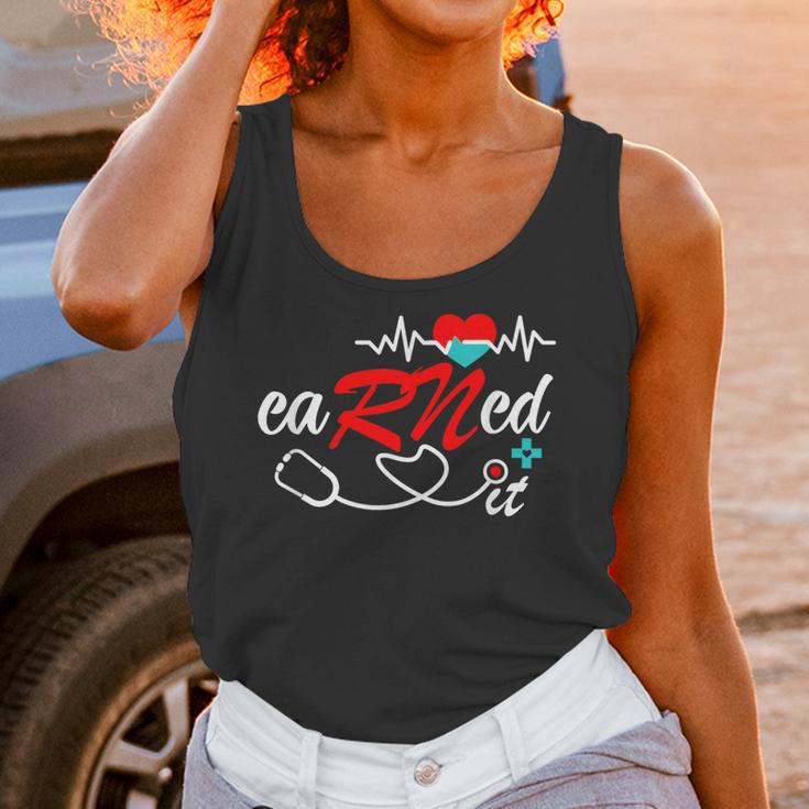 Earned It RN Nurse Graduation RN & LPN Nursing Unisex Tank Top