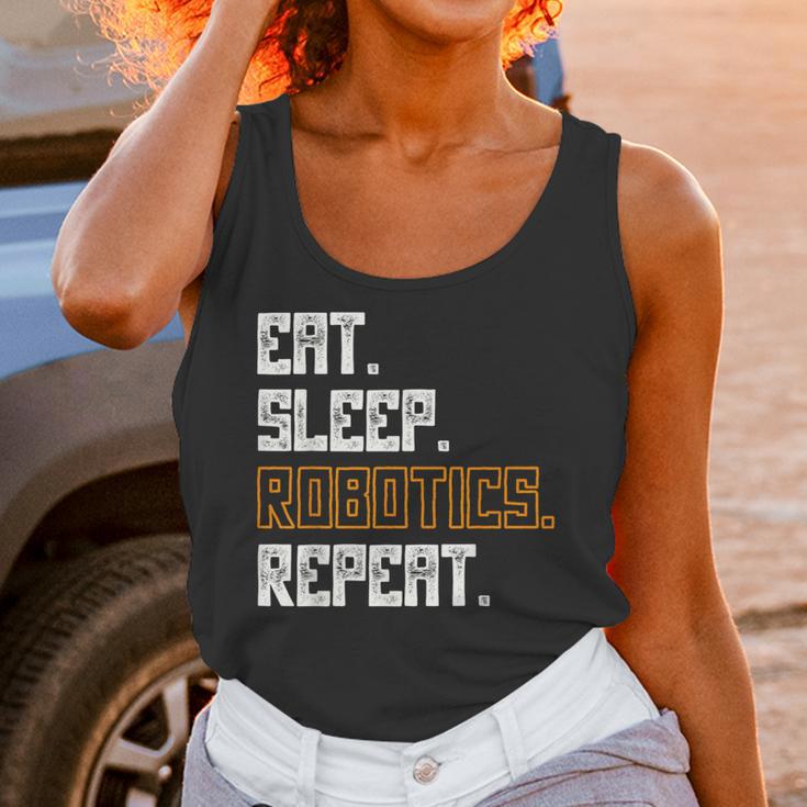 Eat Sleep Robotics Repeat Shirt Graduation Unisex Tank Top