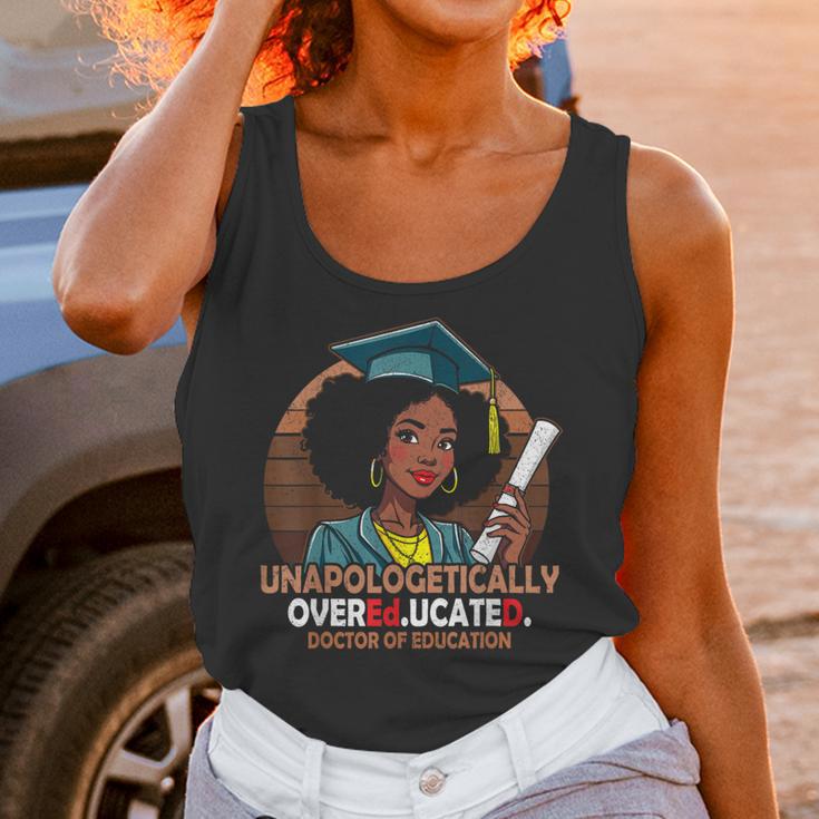 EdD Black Girls Doctor Of Education Graduation Black Women Unisex Tank Top