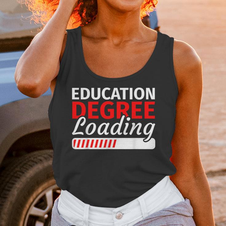 Education Major Shirts Teaching Degree Loading Graduation Unisex Tank Top