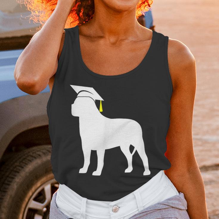 English Mastiff Graduation Dog Graduate Unisex Tank Top