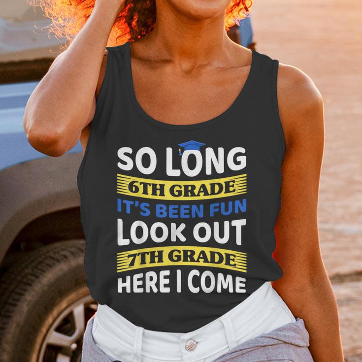 First Day School 7th Grade 6th Grade Graduation Unisex Tank Top