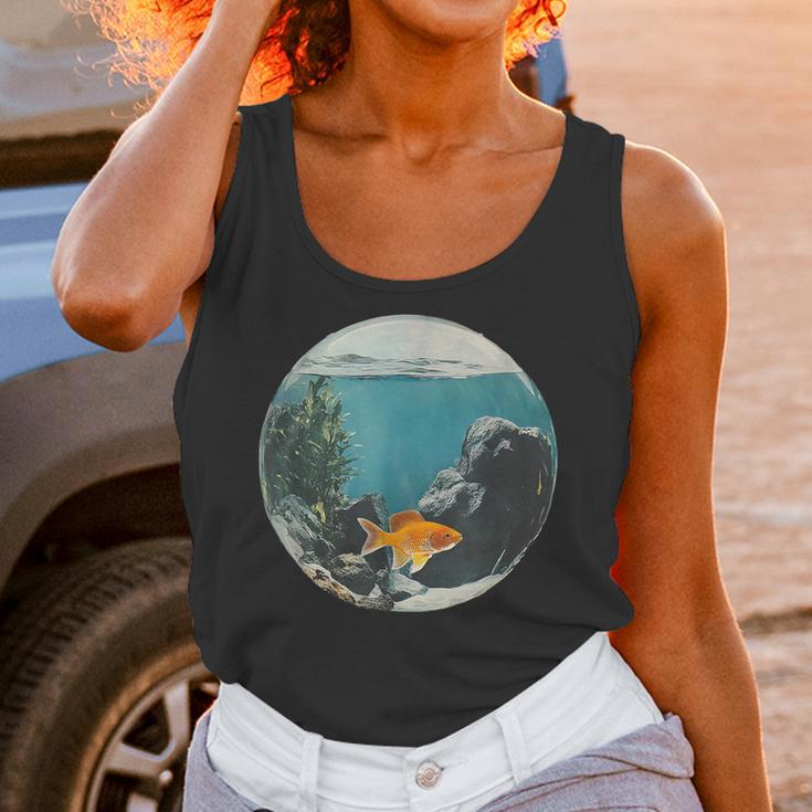 Fish Bowl Frutiger Aero Y2K Retro Vibes Unisex Tank Top