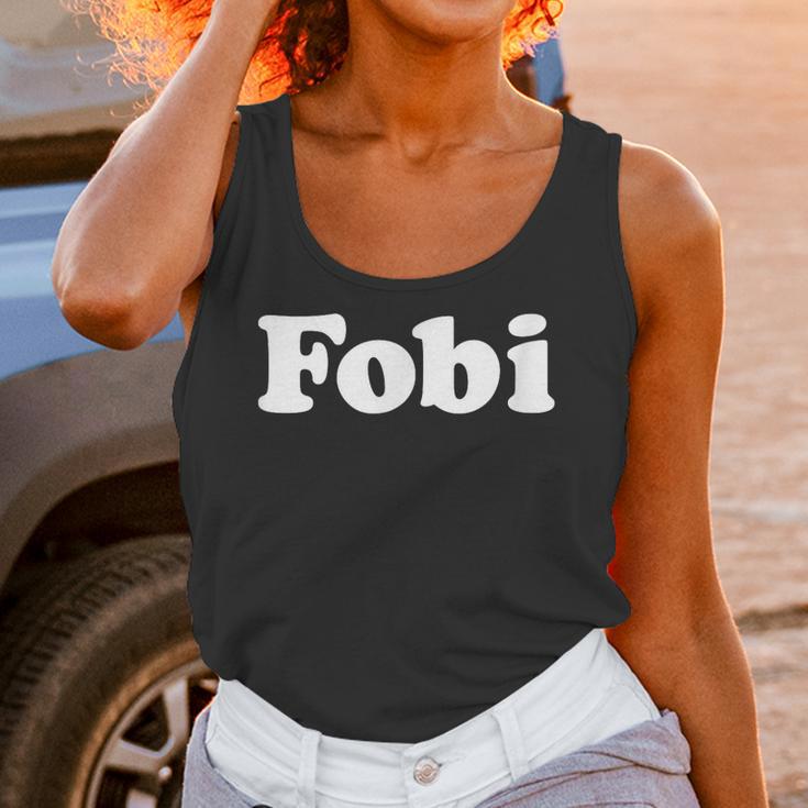 Fobi Introvert Unisex Tank Top Fobi Introvert Unisex Tank Top