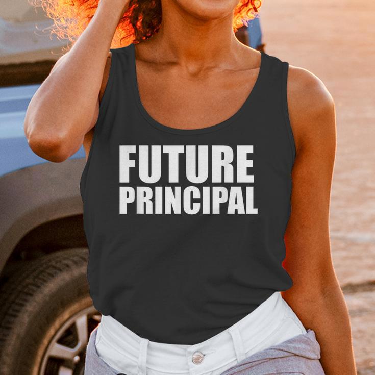 Future Principal College Graduate Graduation Promotion Unisex Tank Top