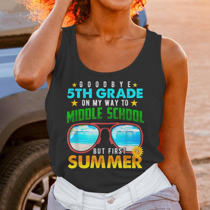 Goodbye 5th Grade Graduation To 6th Grade Hello Summer Kids Unisex Tank Top