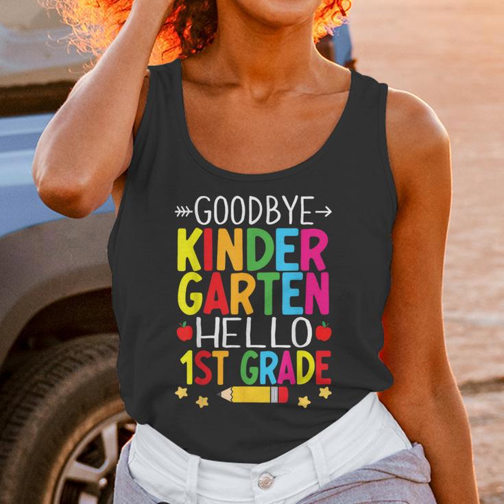 Goodbye Kinder Garten Hello 1st Grade Graduation 2024 Unisex Tank Top