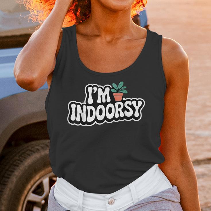 Goth Gardening Introvert Social Battery Outfit Unisex Tank Top