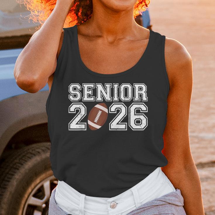 Graduate Senior Class Of 2026 Graduation American Football Unisex Tank Top