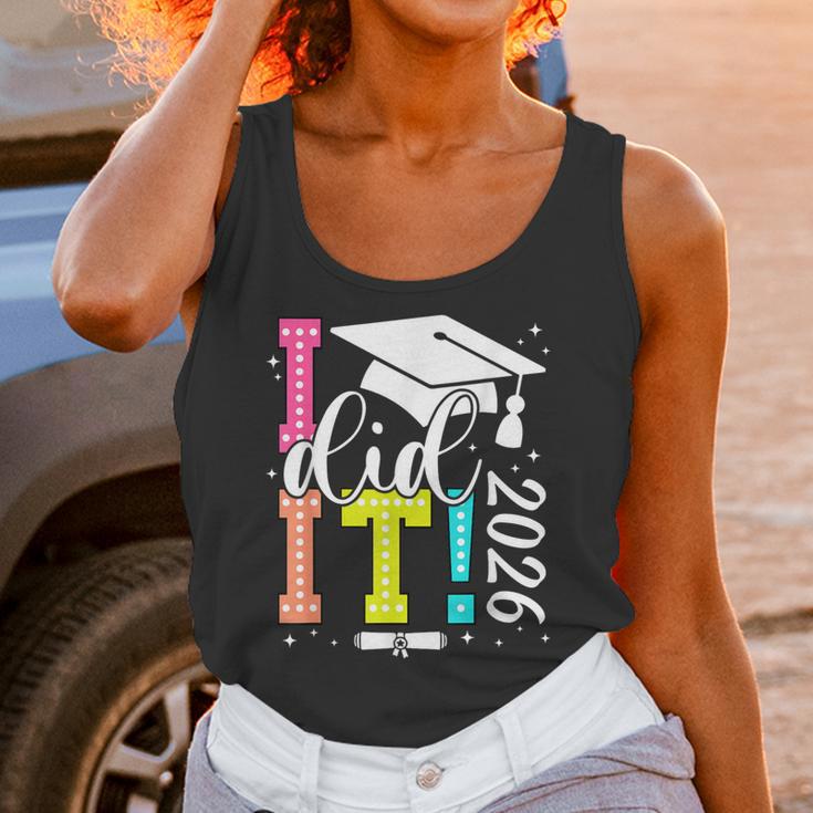 I Did It Graduation 2026 Graduate Class Of 2025 Senior 26 Unisex Tank Top
