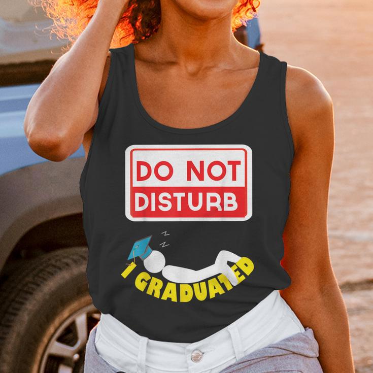 Graduation Shirt High School And College Sleepy Graduates Unisex Tank Top
