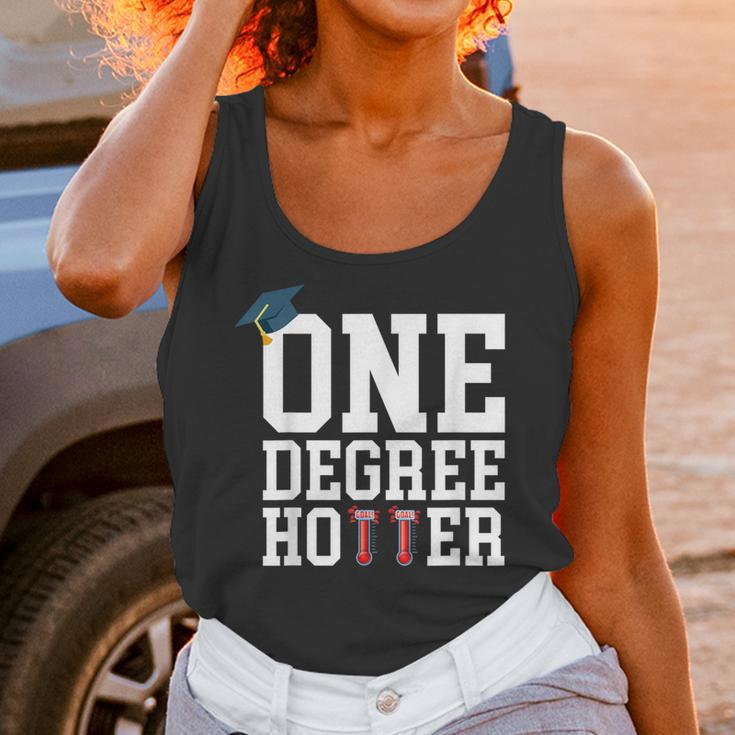 Graduation Shirts 2021 2022 One Degree Hotter Graduate Unisex Tank Top