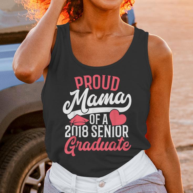 GraduationShirt For Mom Proud Mama Of 2018 Senior Tee Unisex Tank Top