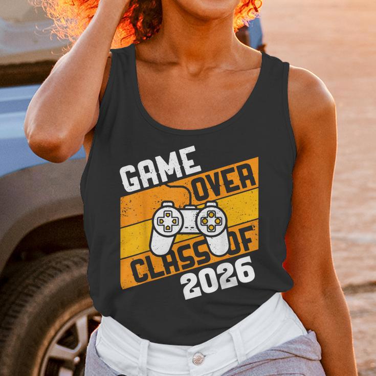 Graduation Video Gamer Game Over Class Of 2026 Senior Unisex Tank Top