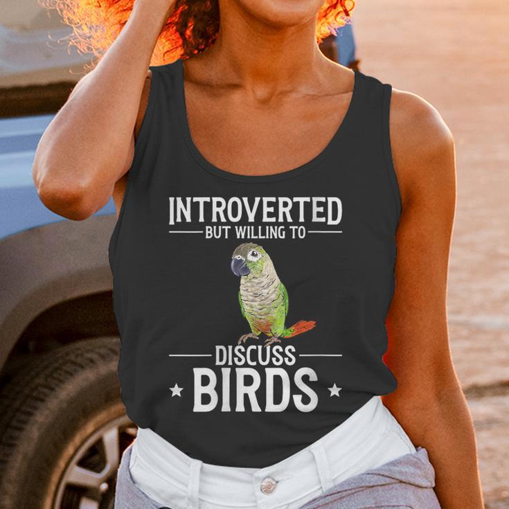 Green Cheek Conure Introvert Parrot Bird Conure Unisex Tank Top Green Cheek Conure Introvert Parrot Bird Conure Unisex Tank Top