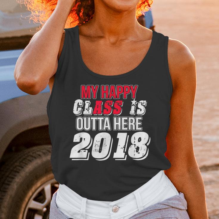 My Happy Class Is Outta Here 2018 Graduation Unisex Tank Top