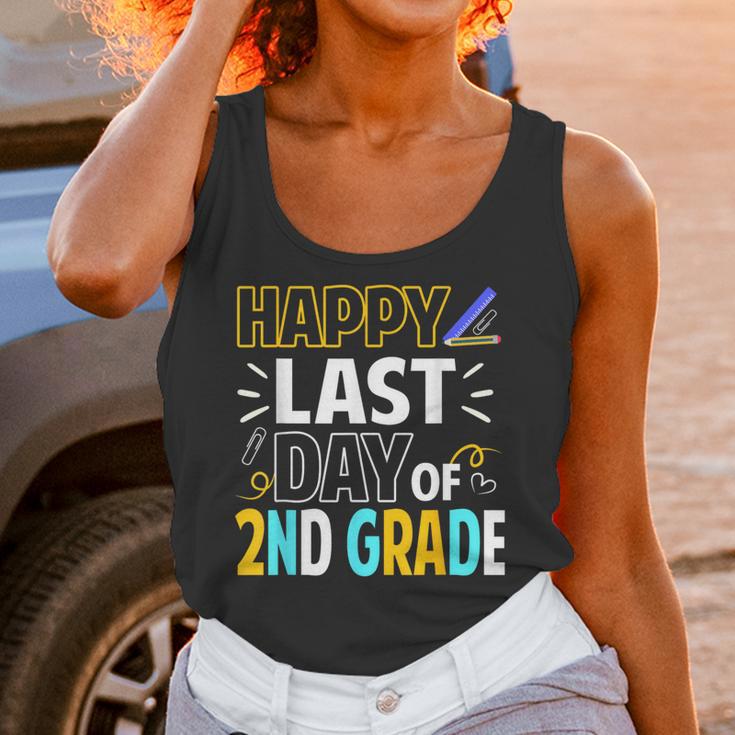 Happy Last Day Of 2nd Grade Shirt Cutie Graduation Unisex Tank Top