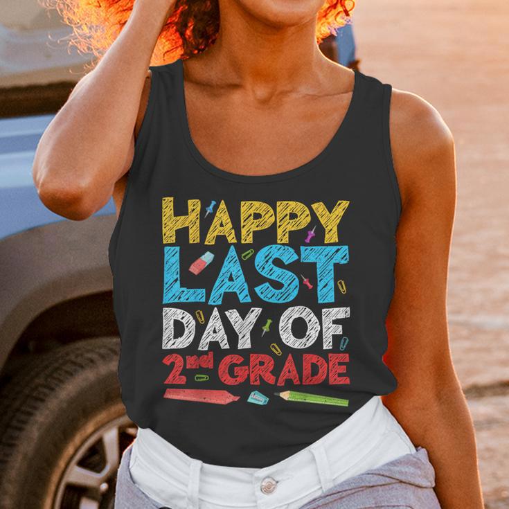 Happy Last Day Of 2nd Grade Shirt Second Grade Graduation Unisex Tank Top