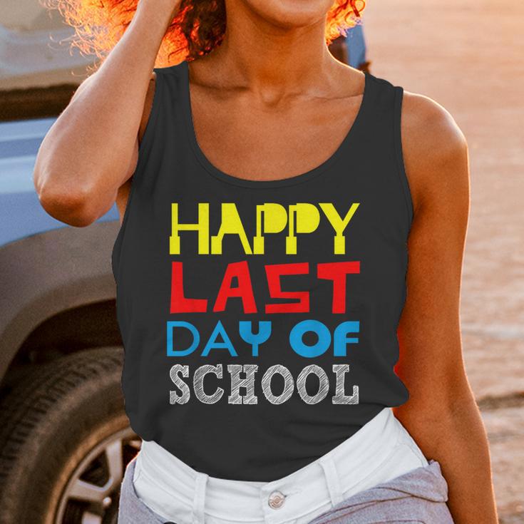 Happy Last Day Of School Graduation Teachers Student Unisex Tank Top