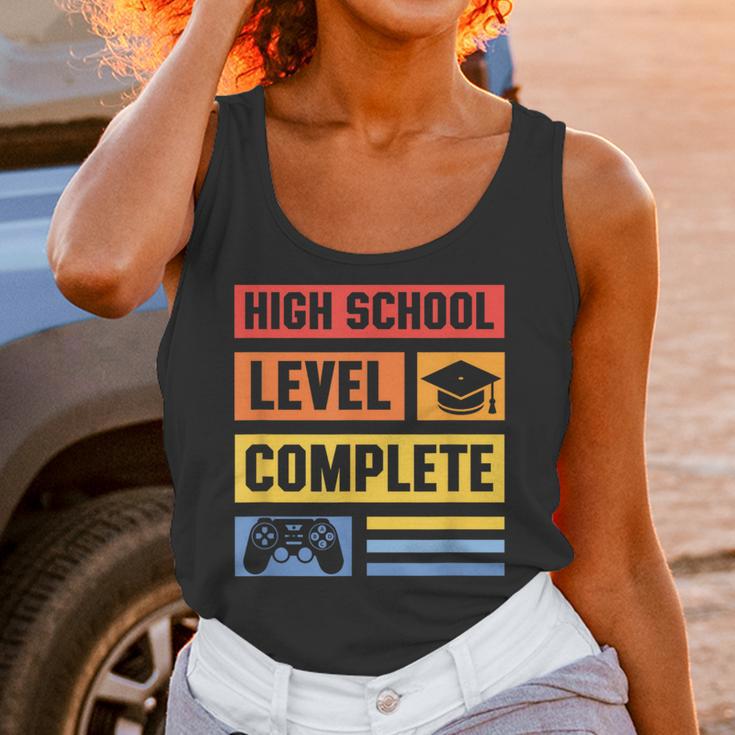 High School Level Complete Class Of 2024 Senior Graduation Unisex Tank Top