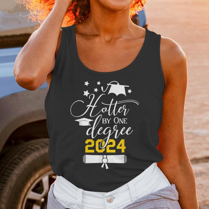 Hotter By One Degree Senior 2024 Class Of 2024 Graduation Unisex Tank Top