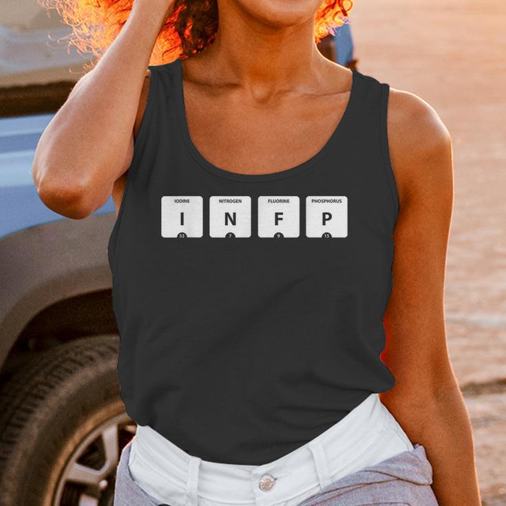 INFP Mediator Personality Type Periodic Table Introvert Unisex Tank Top
