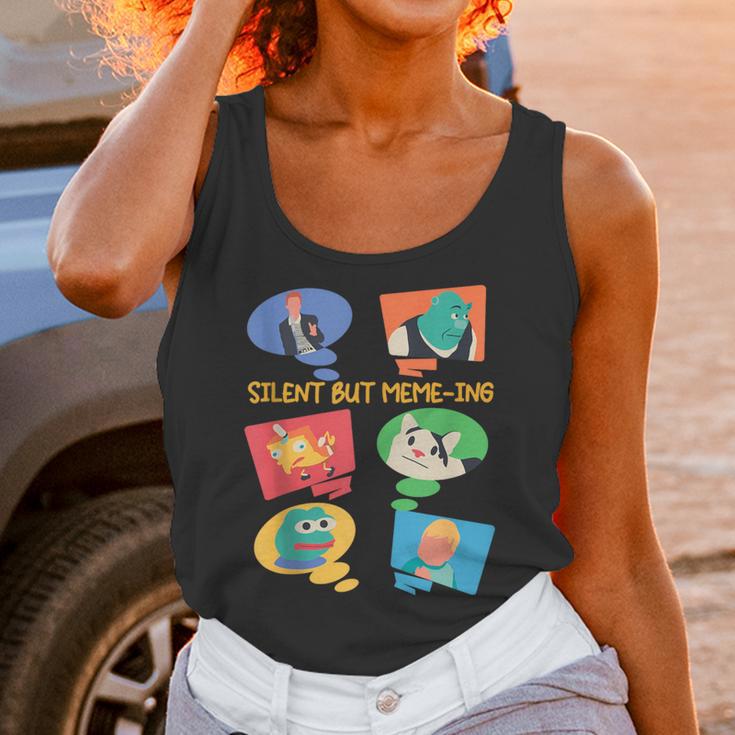 Introvert Anti People Antisocial Social Media Meme Lovers Unisex Tank Top