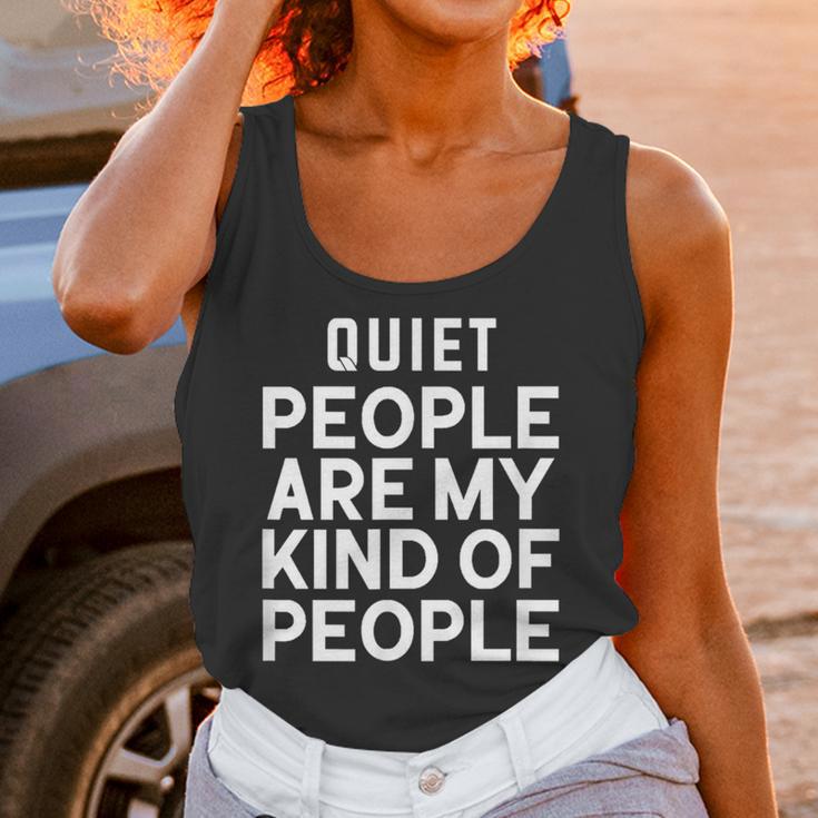 Introvert Quiet People Are My Kind Of People Unisex Tank Top