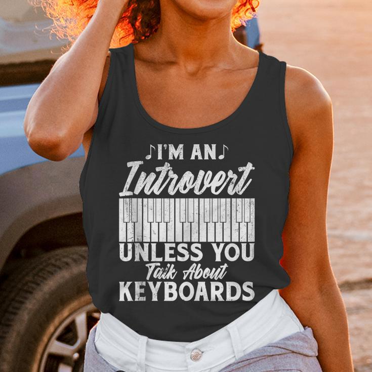 Im An Introvert Unless You Talk About Keyboards Player Unisex Tank Top Im An Introvert Unless You Talk About Keyboards Player Unisex Tank Top