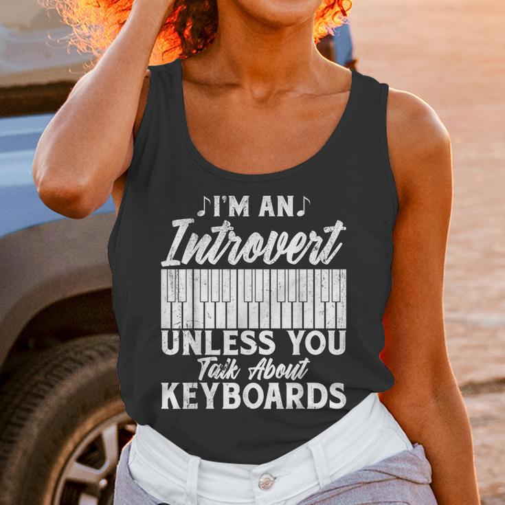 Im An Introvert Unless You Talk About Keyboards Player Unisex Tank Top