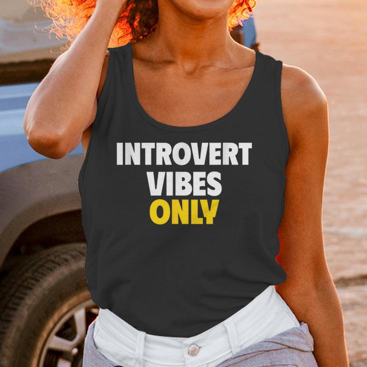 Introvert Vibes Only Unisex Tank Top Introvert Vibes Only Unisex Tank Top