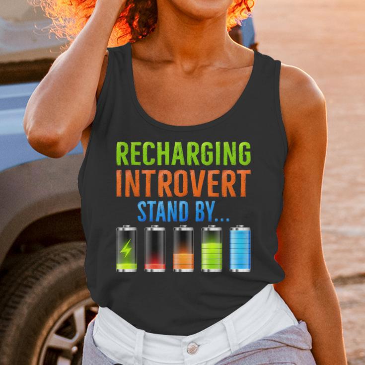 Introverted Recharging Introvert Saying Sarcasm Unisex Tank Top Introverted Recharging Introvert Saying Sarcasm Unisex Tank Top
