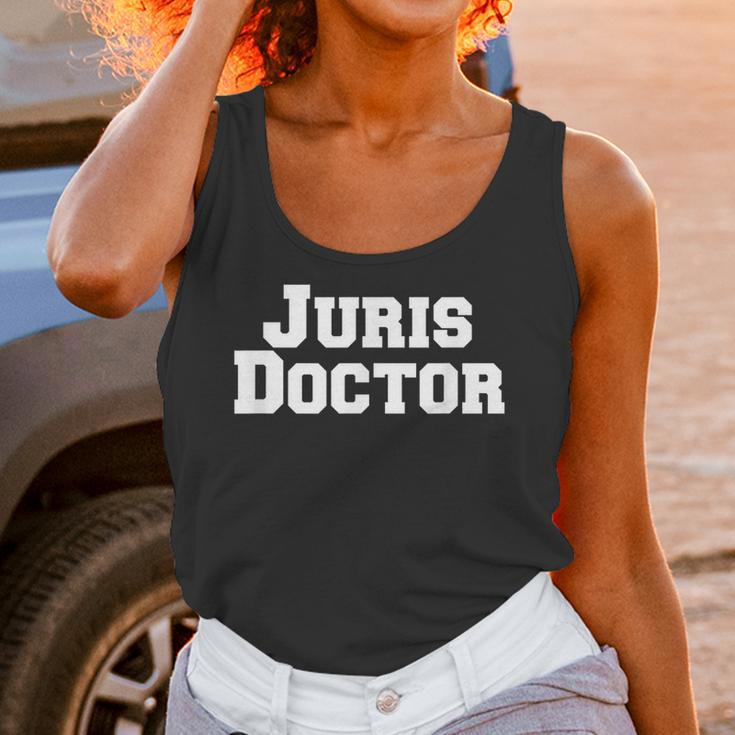 Juris Doctor Shirt -Juris Doctor Law School Graduation Shirt Unisex Tank Top