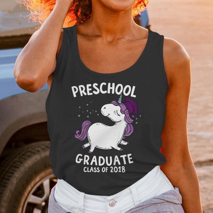 Kids Class Of 2018 Unicorn Preschool Graduation For Girls Unisex Tank Top