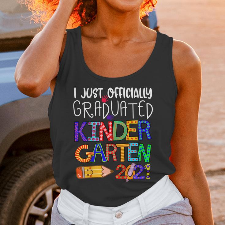 Kids Kindergarten Graduation Class Of 2021 Shirt I Just Graduated Unisex Tank Top