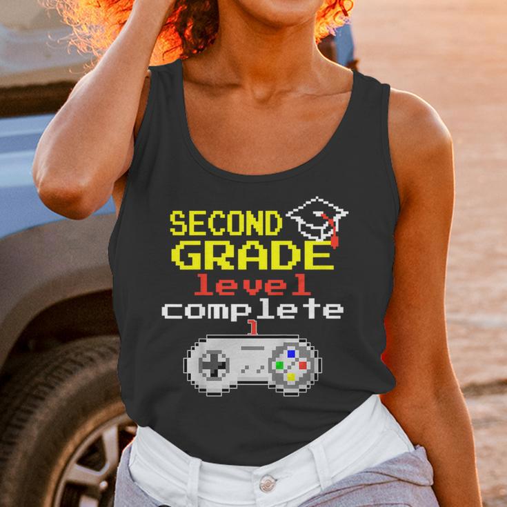 Kids Second Grade Graduation Video Game Shirt Unisex Tank Top