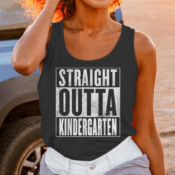 Kindergarten Graduation- Straight Outta Kindergarten Unisex Tank Top