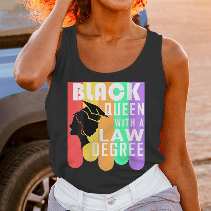 Law School Graduation Queen New Lawyer Attorney Grad Unisex Tank Top