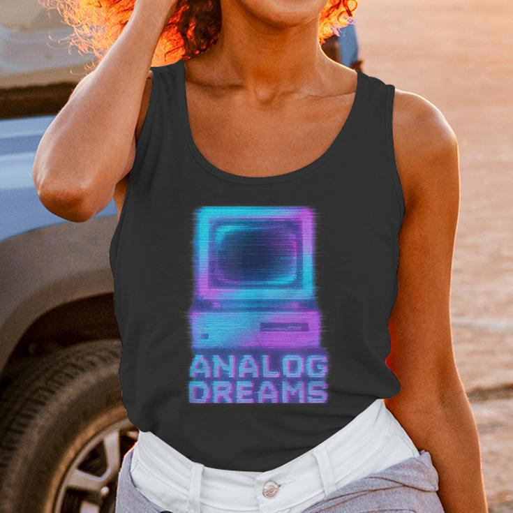 Lofi Reverie Analog Dreams Pixel 90s Desktop VHS Nostalgia Unisex Tank Top
