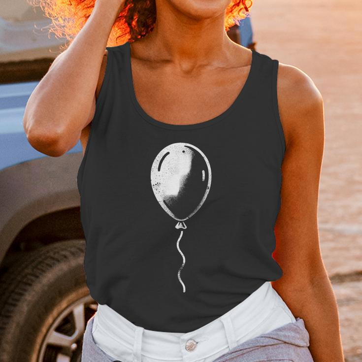 Lone Balloon Celebration Individualistic Introvert Party Unisex Tank Top