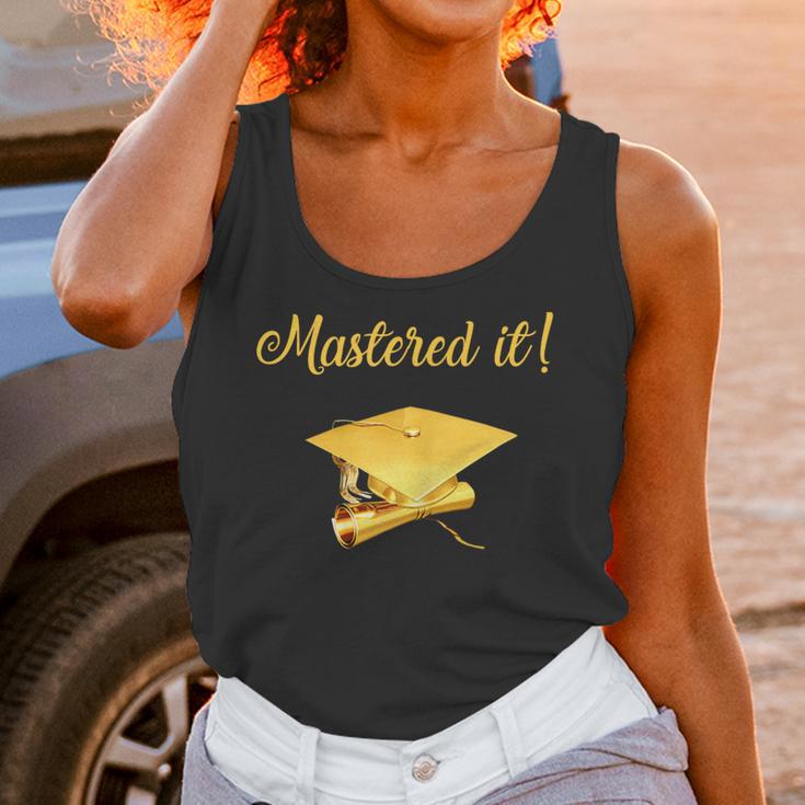 Mastered It Shirt Graduation MD Graduate Unisex Tank Top
