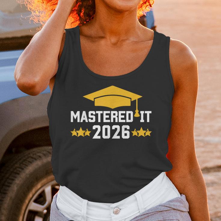 Masters Degree Graduation Mastered It Class Of 2026 Graduate Unisex Tank Top