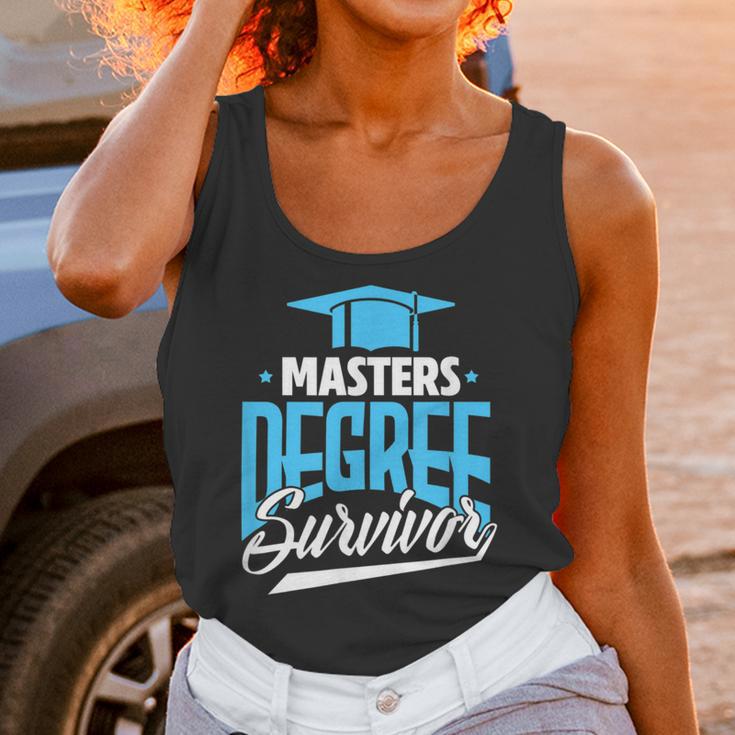 Master's Degree Graduation Masters Degree Survivor Unisex Tank Top