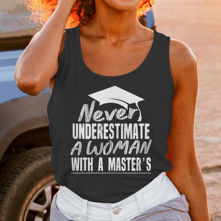 Master's Graduation Shirt For Women With Masters Degree Unisex Tank Top