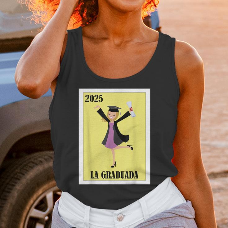 Mexican For Graduation La Graduada 2025 Unisex Tank Top
