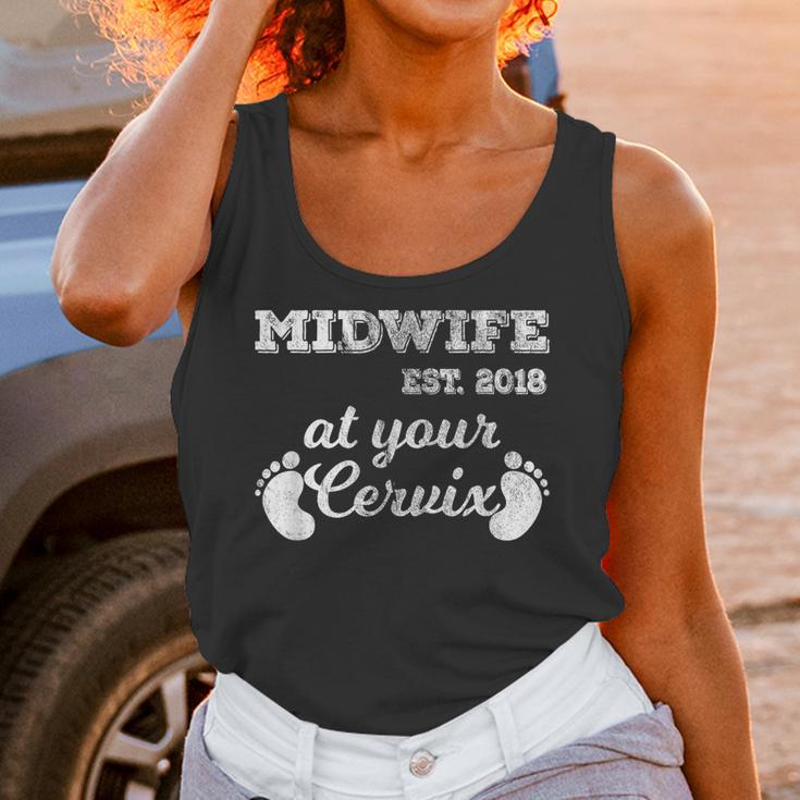 Midwife Est 2018 At Your Cervix Graduation Unisex Tank Top
