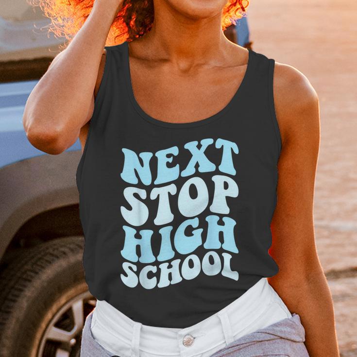 Next Stop High School Elementary School Graduation 2025 Unisex Tank Top
