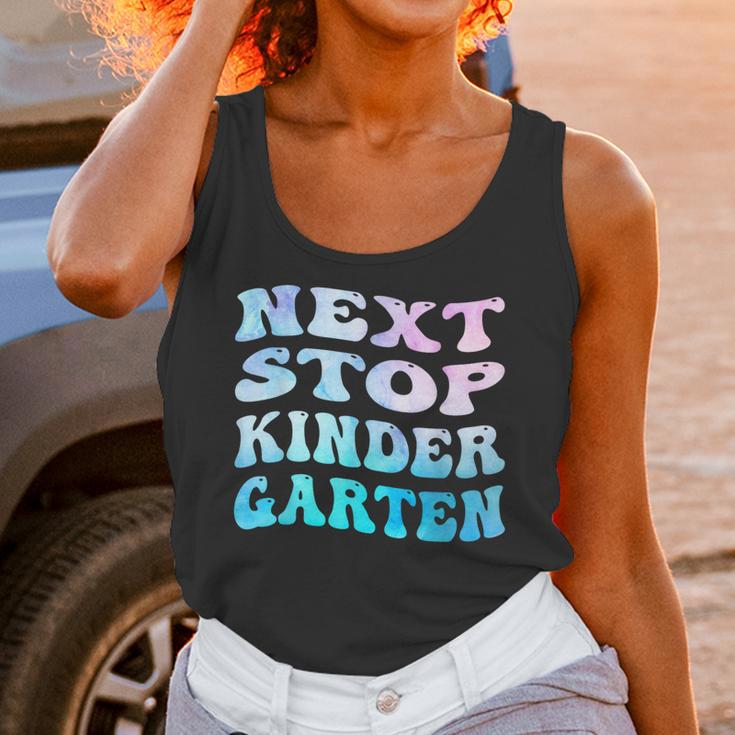 Next Stop Kindergarten Groovy Graduation Last Day Of School Unisex Tank Top