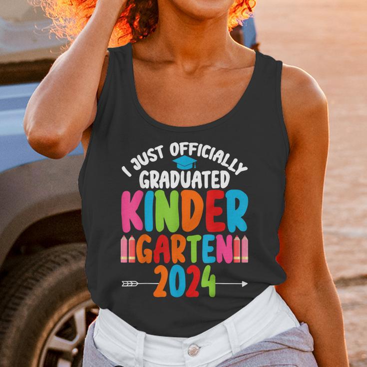 I Officially Graduated Kindergarten Graduation 2024 Unisex Tank Top