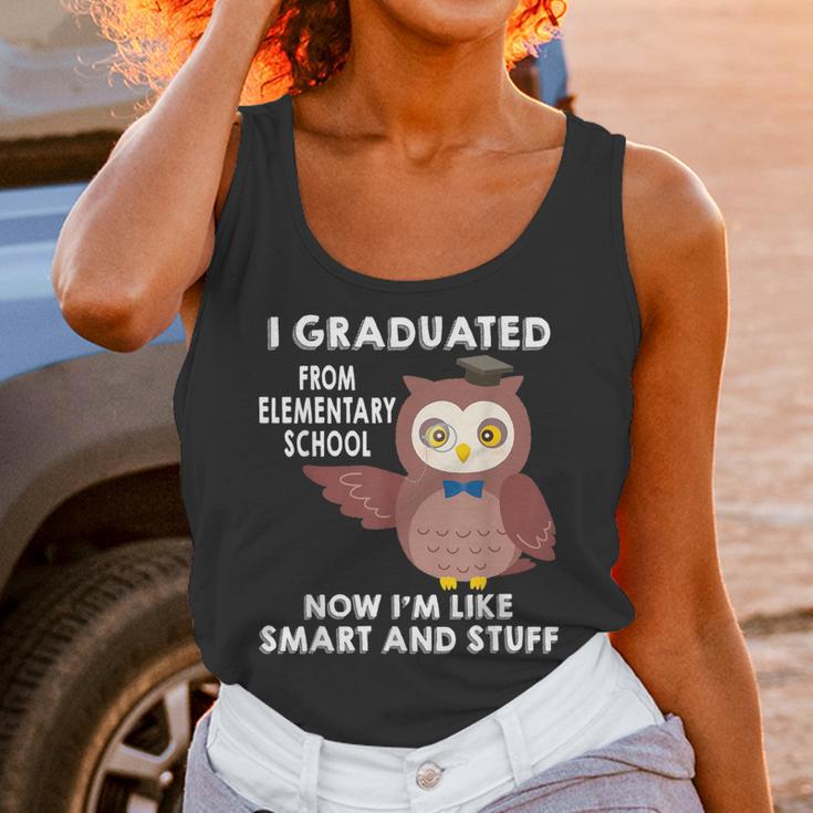 Owl Elementary Graduation Shirt-6th Grade Graduation Unisex Tank Top